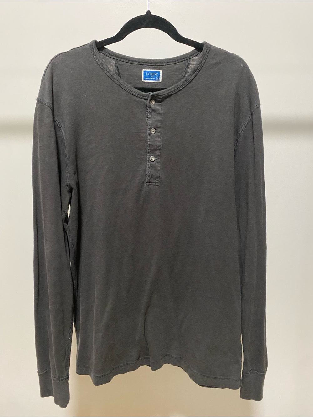 J crew long sleeve henley
